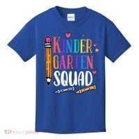 Kindergarten Squad Back To School Kindergarten Teacher Gift Kids T-Shirt thumb 0
