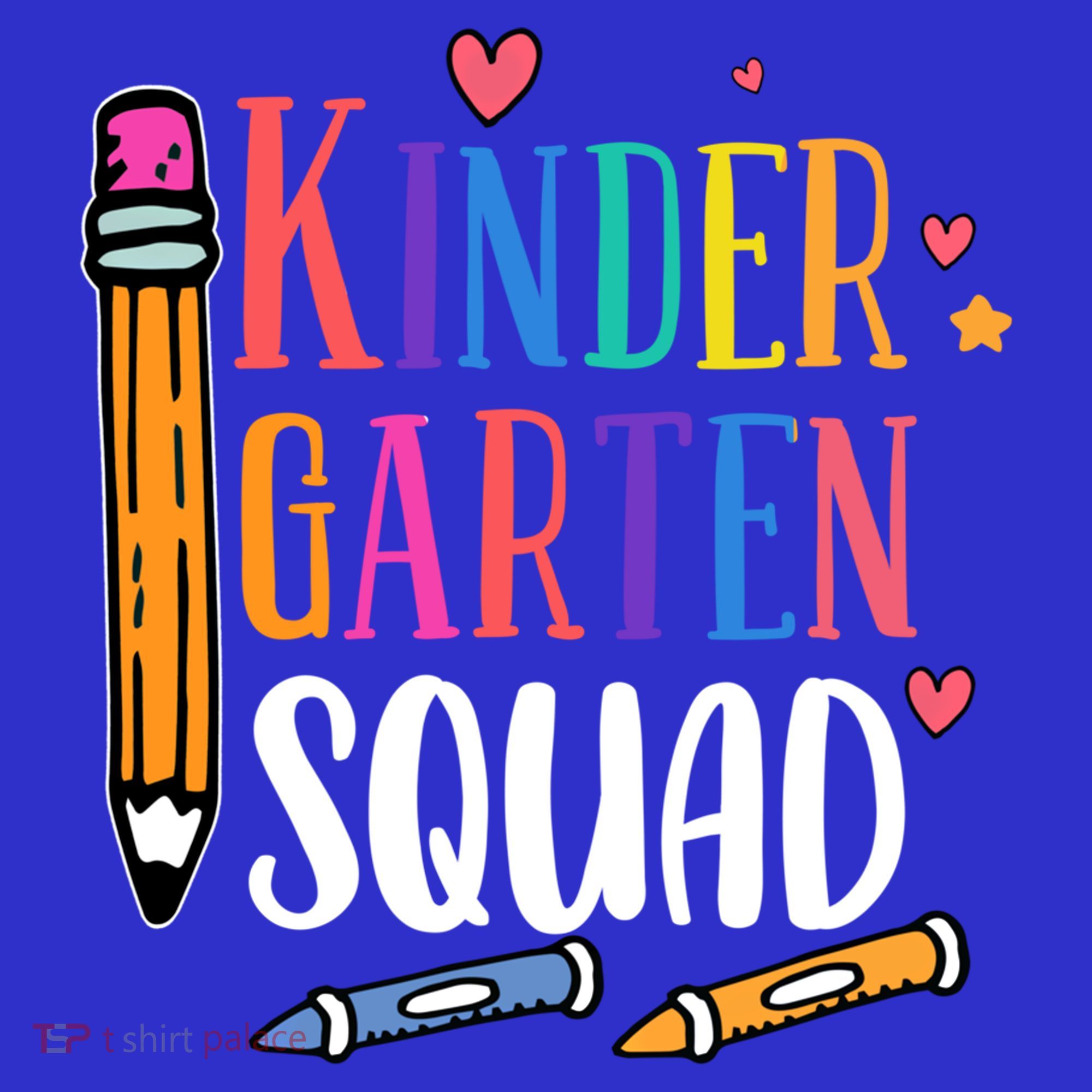 Kindergarten Squad Back To School Kindergarten Teacher Gift Tote Bag