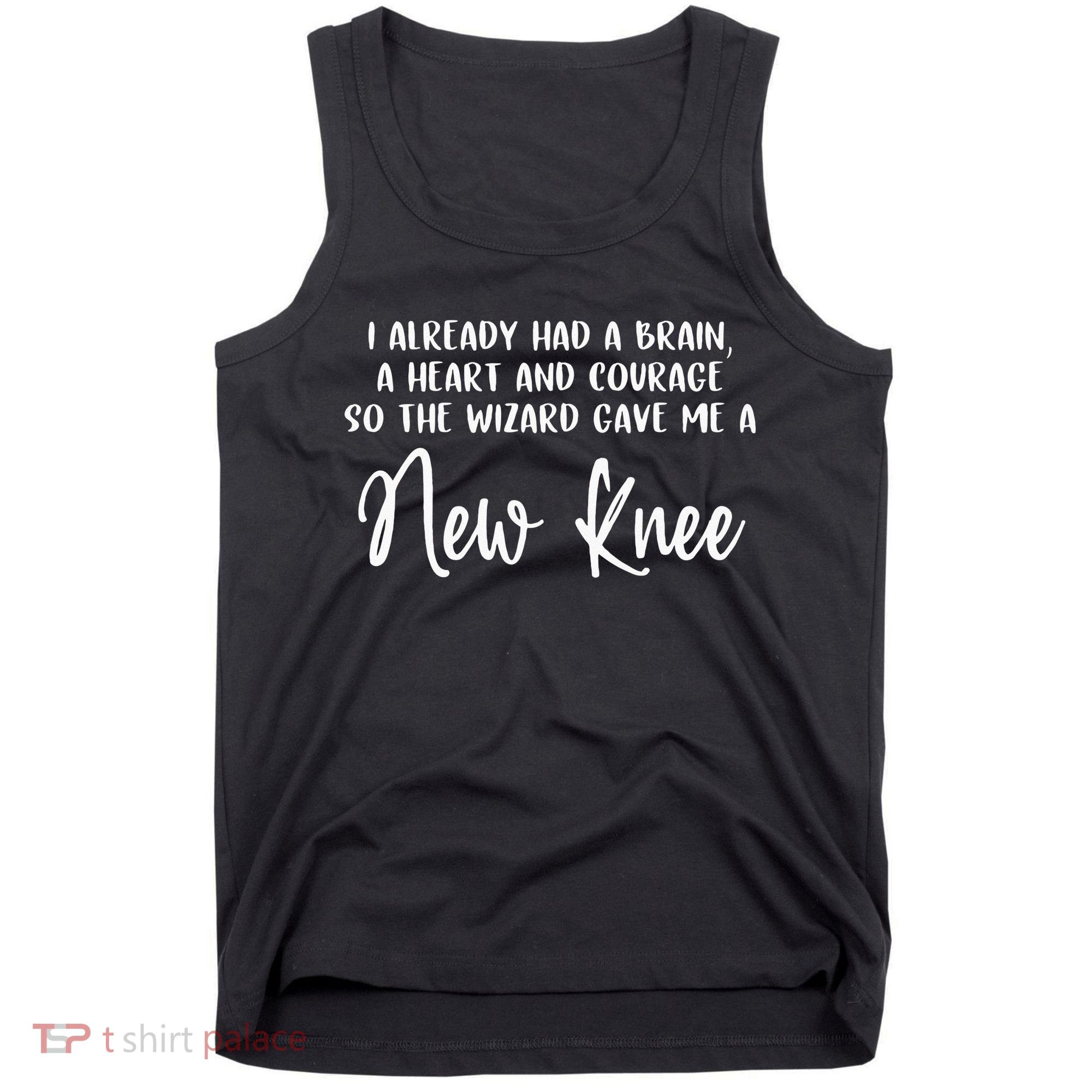 Knee Surgery Completed Funny Knee Replacement Gift Recovery Tank Top