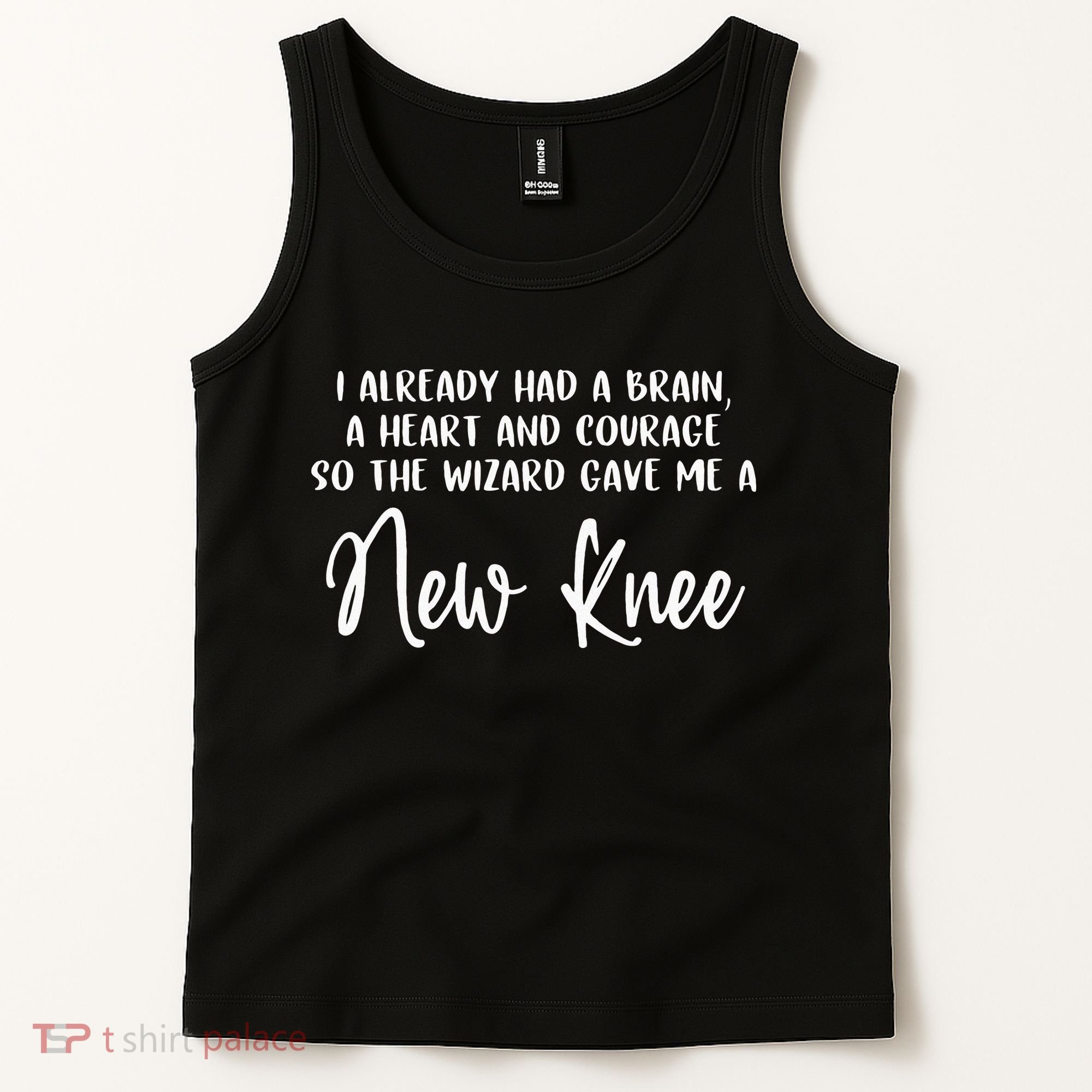 Knee Surgery Completed Funny Knee Replacement Gift Recovery Tank Top