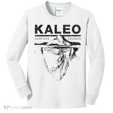 Kaleo Surface Crest Kids Long Sleeve Shirt