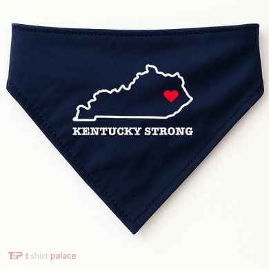Kentucky Strong Eastern Kentucky Has My Heart USA-Made Doggie Bandana