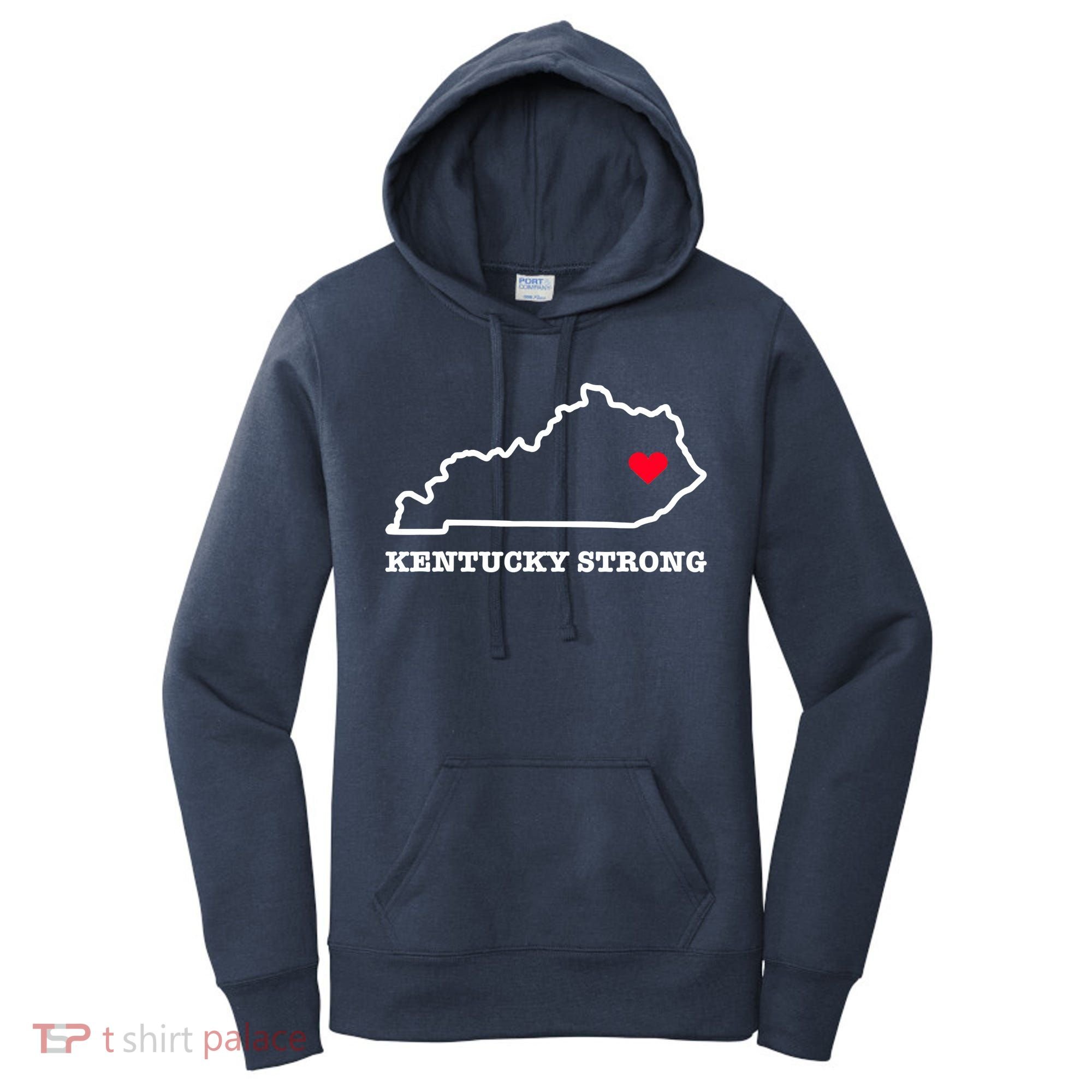 Kentucky Strong Eastern Kentucky Has My Heart Women's Hoodie