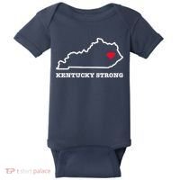 Kentucky Strong Eastern Kentucky Has My Heart Baby Bodysuit thumb 0