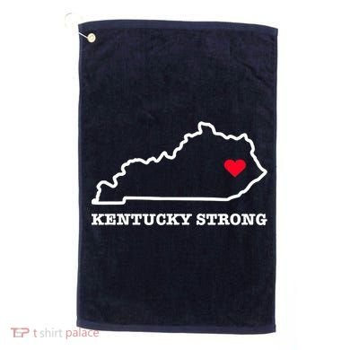 Kentucky Strong Eastern Kentucky Has My Heart Golf Towel