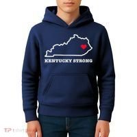 Kentucky Strong Eastern Kentucky Has My Heart Kids Hoodie thumb 4