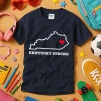 Kentucky Strong Eastern Kentucky Has My Heart Kids T-Shirt thumb 3