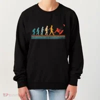 Kite Surfing Evolution Kiteboarder Kiteboarding Kite Surfer Women's Sweatshirt thumb 0