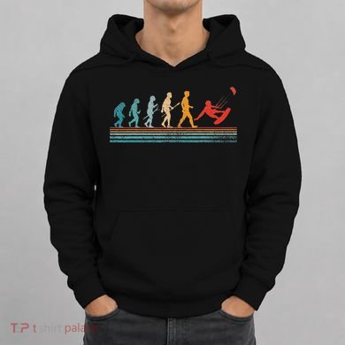 Kite Surfing Evolution Kiteboarder Kiteboarding Kite Surfer Hoodie