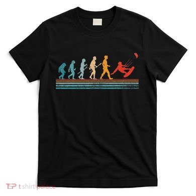 Kite Surfing Evolution Kiteboarder Kiteboarding Kite Surfer T-Shirt