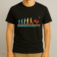 Kite Surfing Evolution Kiteboarder Kiteboarding Kite Surfer T-Shirt thumb 3