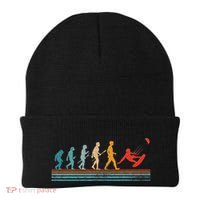 Kite Surfing Evolution Kiteboarder Kiteboarding Kite Surfer Beanie thumb 0