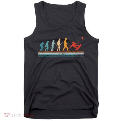 Kite Surfing Evolution Kiteboarder Kiteboarding Kite Surfer Tank Top