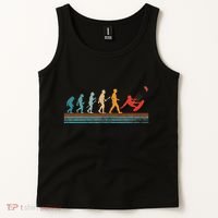 Kite Surfing Evolution Kiteboarder Kiteboarding Kite Surfer Tank Top thumb 2