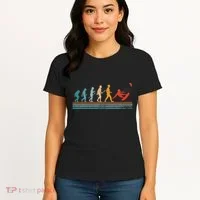 Kite Surfing Evolution Kiteboarder Kiteboarding Kite Surfer Women's T-Shirt thumb 4