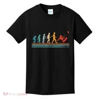 Kite Surfing Evolution Kiteboarder Kiteboarding Kite Surfer Kids T-Shirt thumb 0