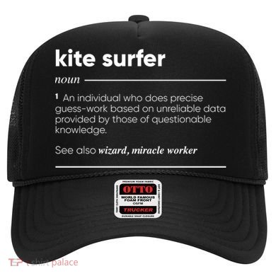 Kite Surfer Funny Definition Gift Hat