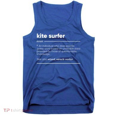 Kite Surfer Funny Definition Gift Tank Top