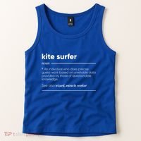 Kite Surfer Funny Definition Gift Tank Top thumb 2