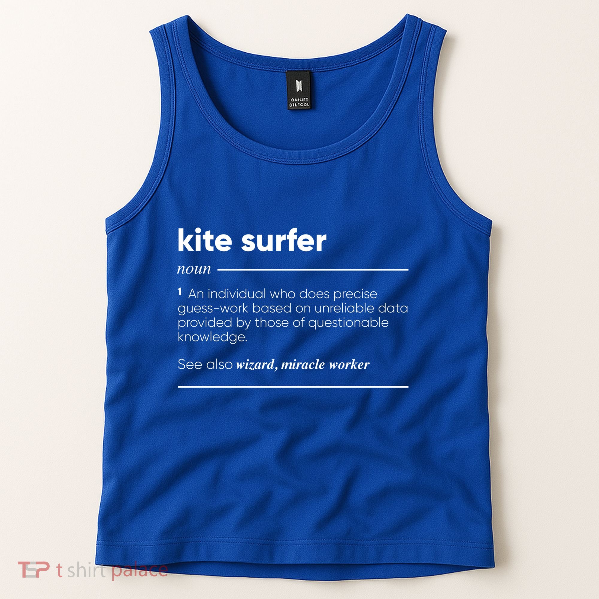 Kite Surfer Funny Definition Gift Tank Top