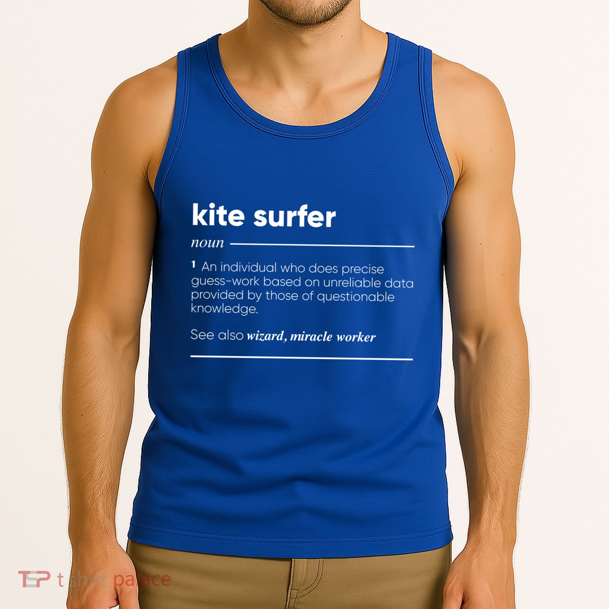 Kite Surfer Funny Definition Gift Tank Top