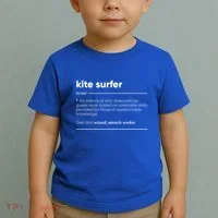 Kite Surfer Funny Definition Gift Toddler T-Shirt thumb 2