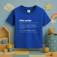 Kite Surfer Funny Definition Gift Toddler T-Shirt thumb 3