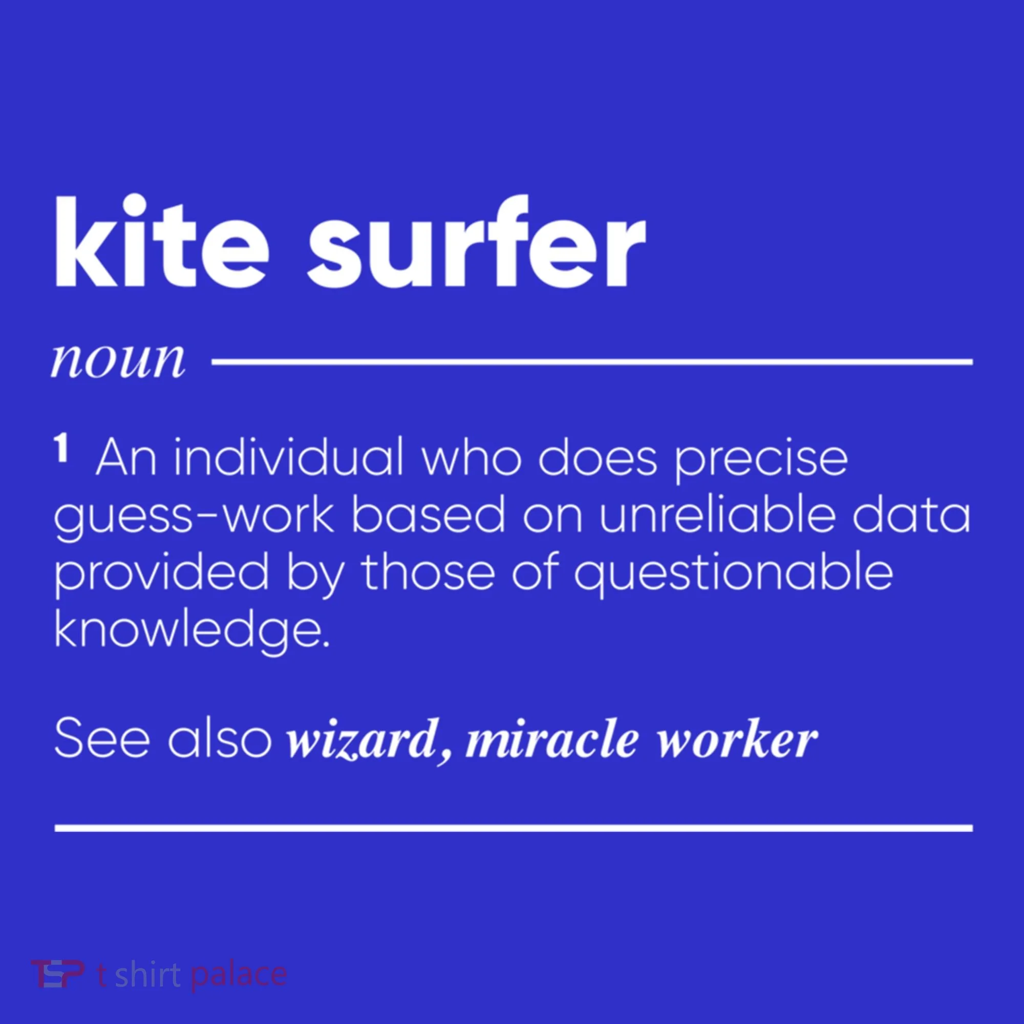 Kite Surfer Funny Definition Gift Toddler T-Shirt