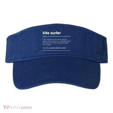 Kite Surfer Funny Definition Gift Visor