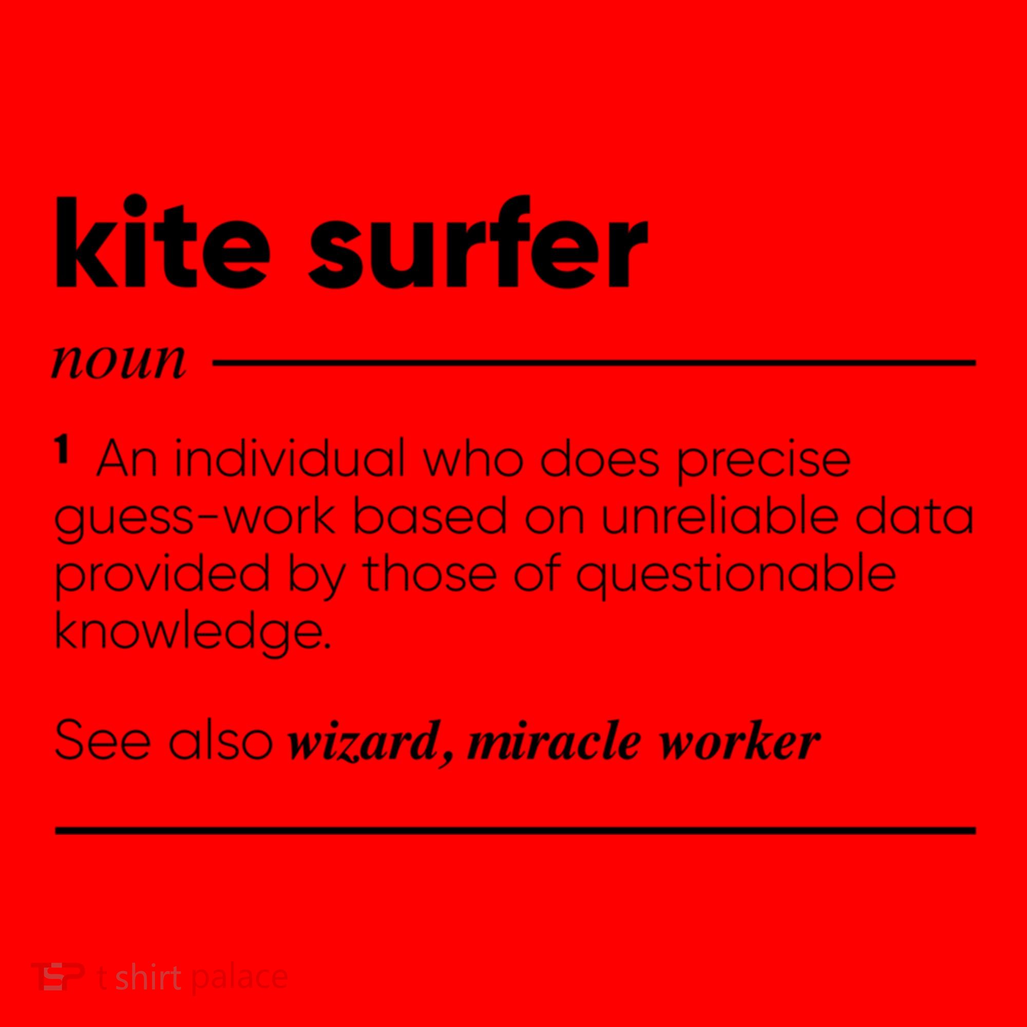 Kite Surfer Funny Definition Gift Santa Hat