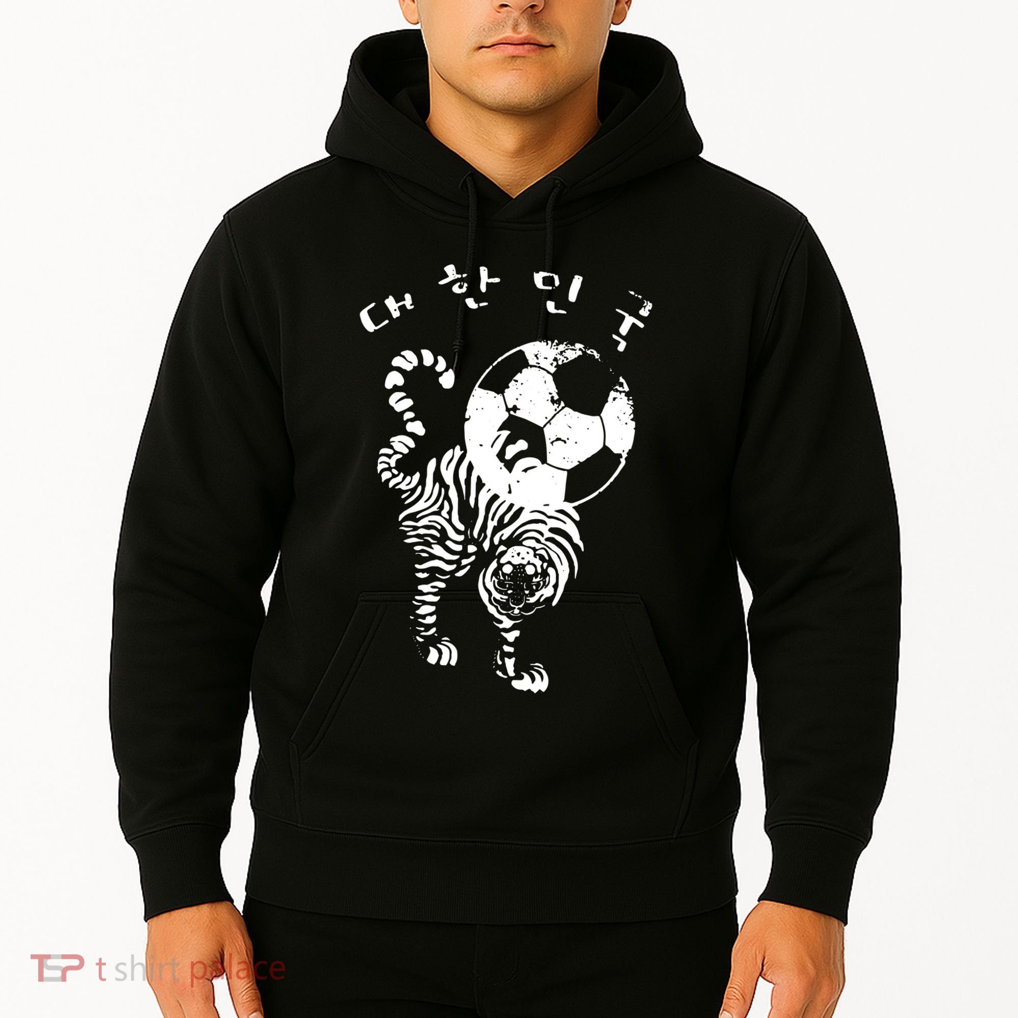 Korean Soccer For Red World Team Hoodie