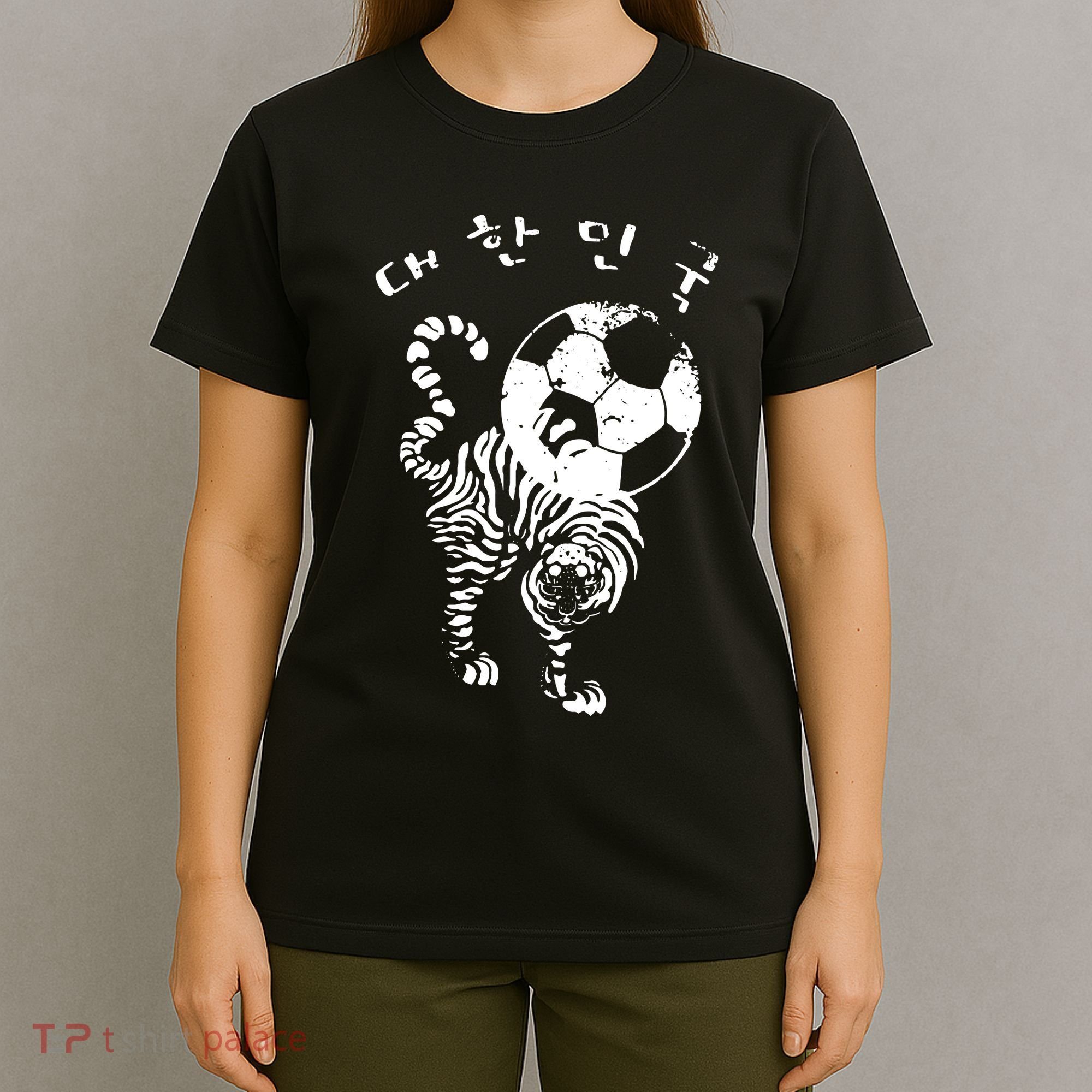 Korean Soccer For Red World Team T-Shirt