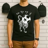 Korean Soccer For Red World Team T-Shirt thumb 6