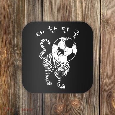 Korean Soccer For Red World Team Coaster