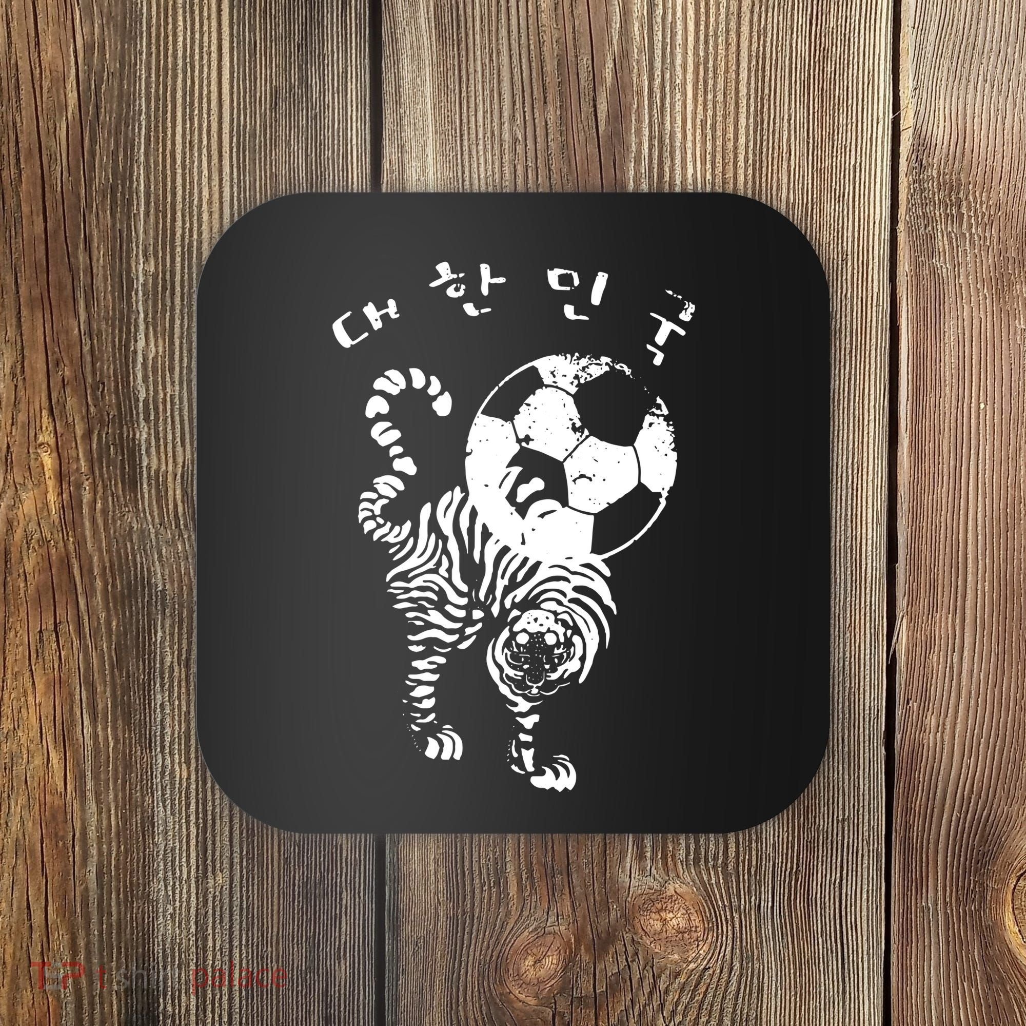 Korean Soccer For Red World Team Coaster