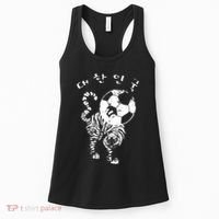 Korean Soccer For Red World Team Women's Tank Top thumb 0