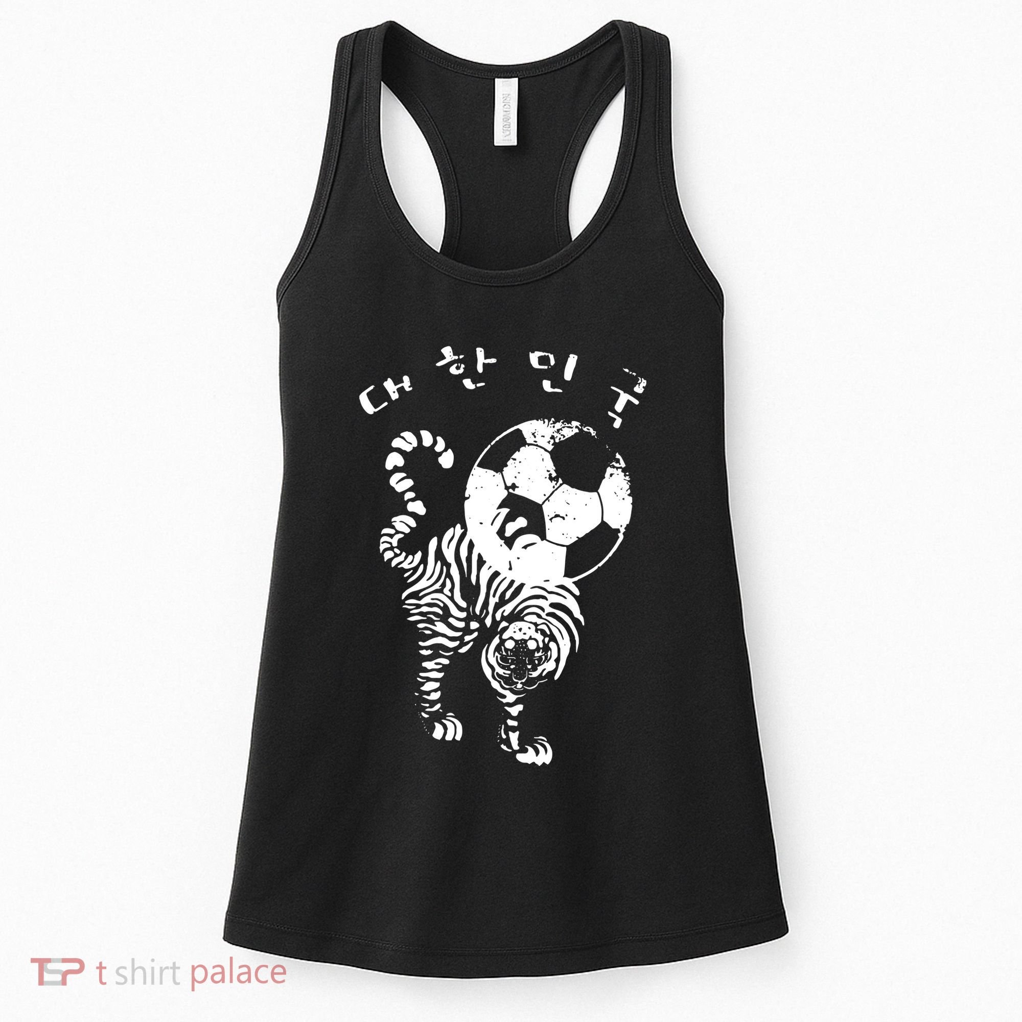 Korean Soccer For Red World Team Women's Tank Top