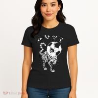 Korean Soccer For Red World Team Women's T-Shirt thumb 4