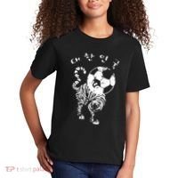 Korean Soccer For Red World Team Kids T-Shirt thumb 2