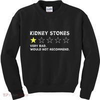 Kidney Stones Get Well Soon Recovery Kids Sweatshirt thumb 0