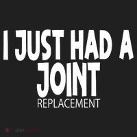 Knee Shoulder Hip Surgery I Just Had A Joint Replacement gag Golf Towel thumb 3