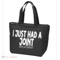 Knee Shoulder Hip Surgery I Just Had A Joint Replacement gag Tote Bag thumb 3
