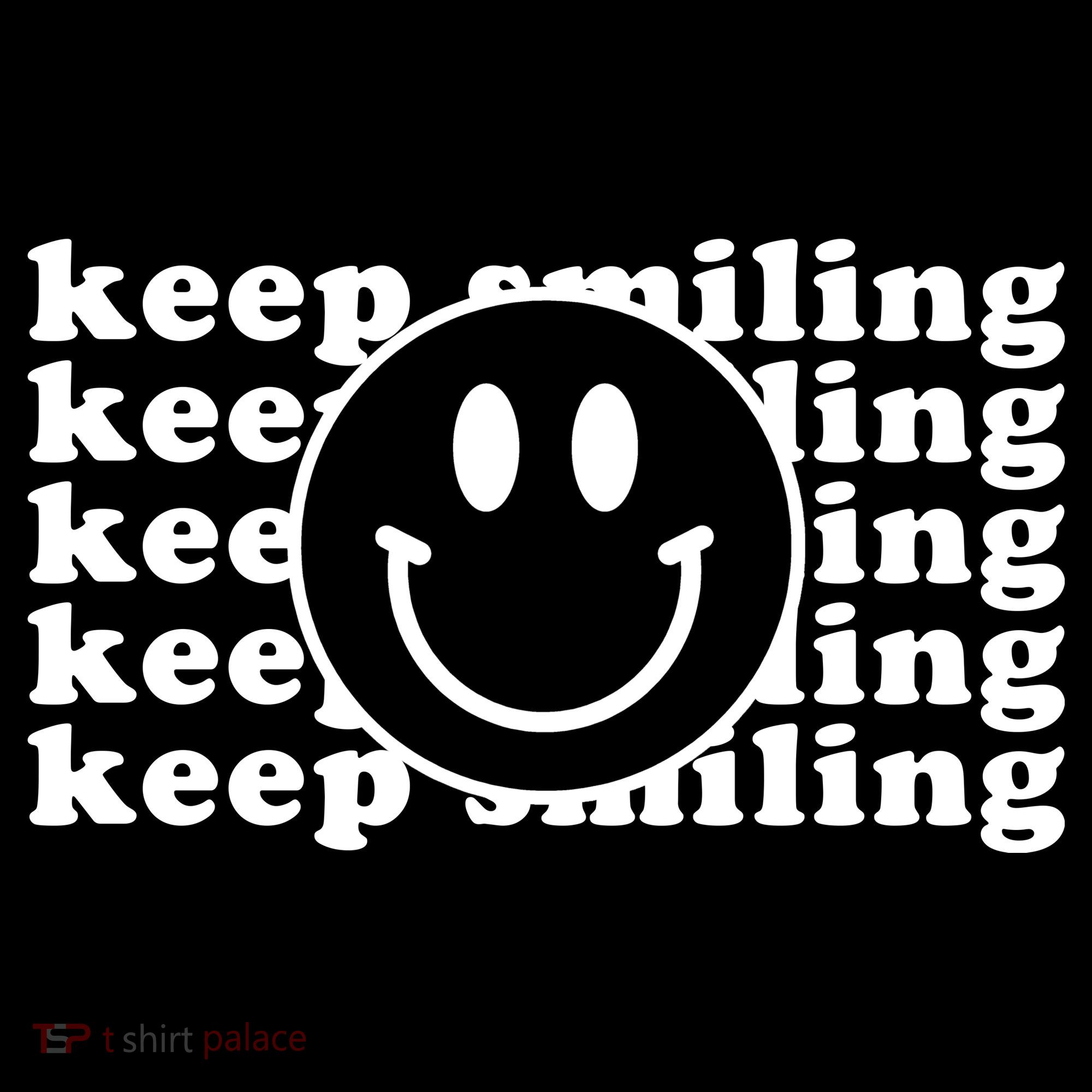 Keep Smiling Happy Face Doggie Tank