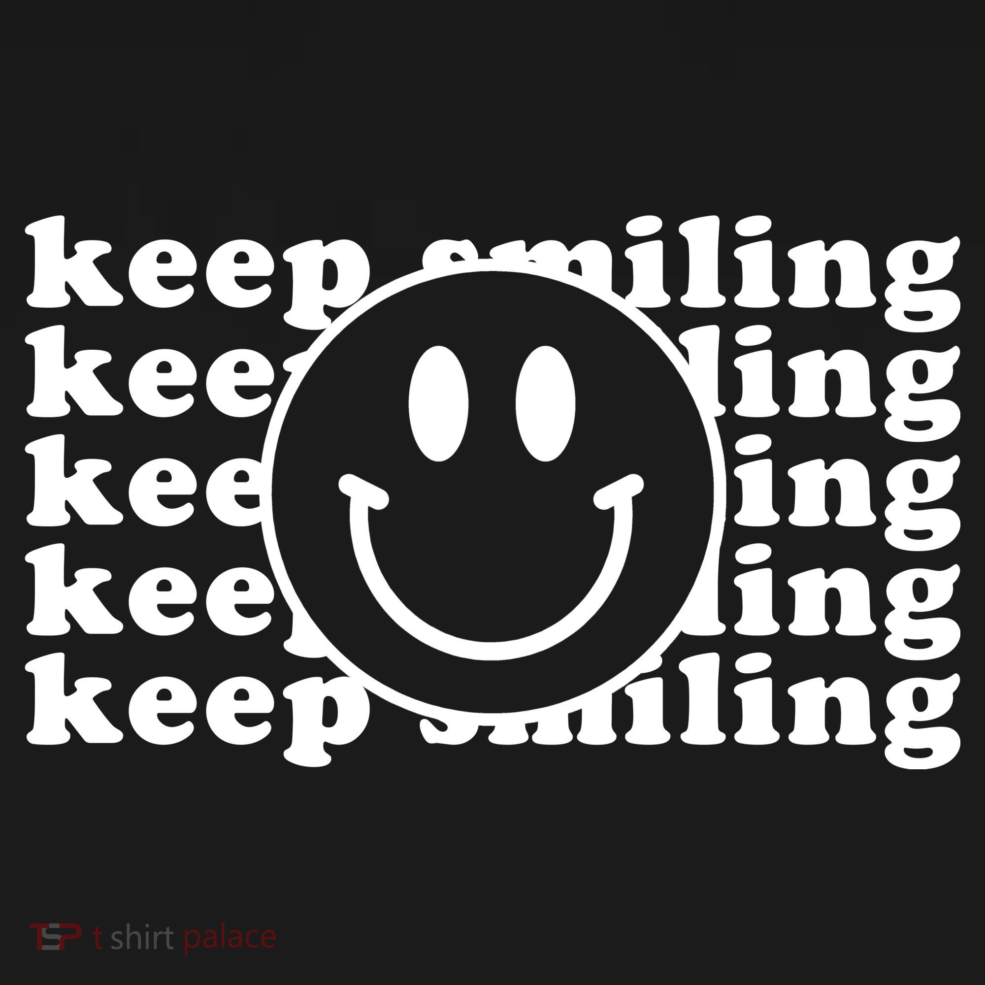 Keep Smiling Happy Face Hoodie
