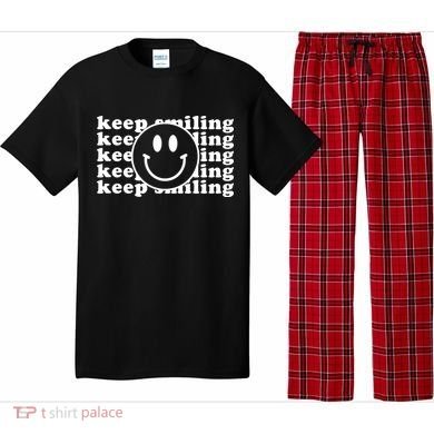 Keep Smiling Happy Face Pajama Set