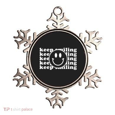 Keep Smiling Happy Face Ornament