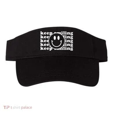 Keep Smiling Happy Face Visor