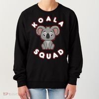 Koala Squad Ironic Koala Team Eucalyptus Cool Gift Women's Sweatshirt thumb 0