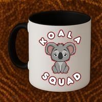 Koala Squad Ironic Koala Team Eucalyptus Cool Gift Coffee Mug thumb 2
