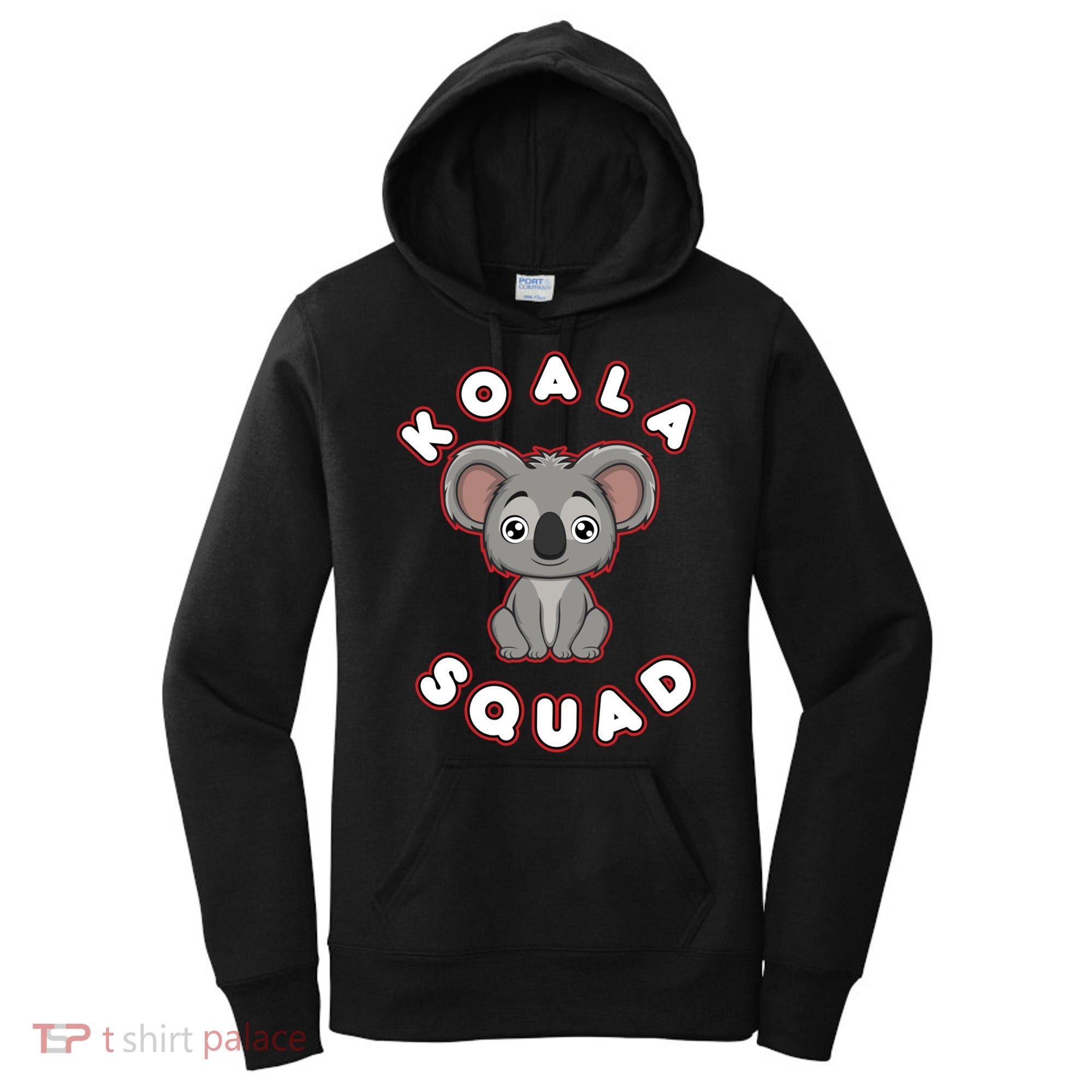 Koala Squad Ironic Koala Team Eucalyptus Cool Gift Women's Hoodie